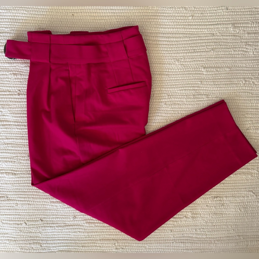 BANANA REPUBLIC WOMEN'S HIGH RISE TAPERED CROP PANTS - Picture 7 of 7